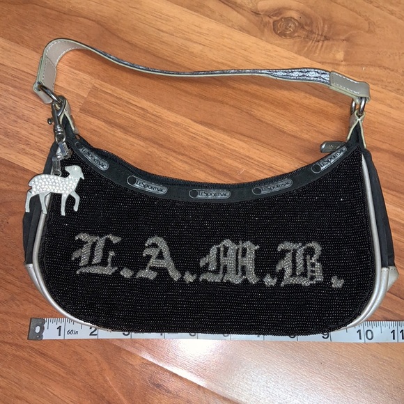 L.A.M.B. x LeSportSac Beaded Purse - Picture 3 of 8